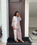 Digital Floral Print Coord set