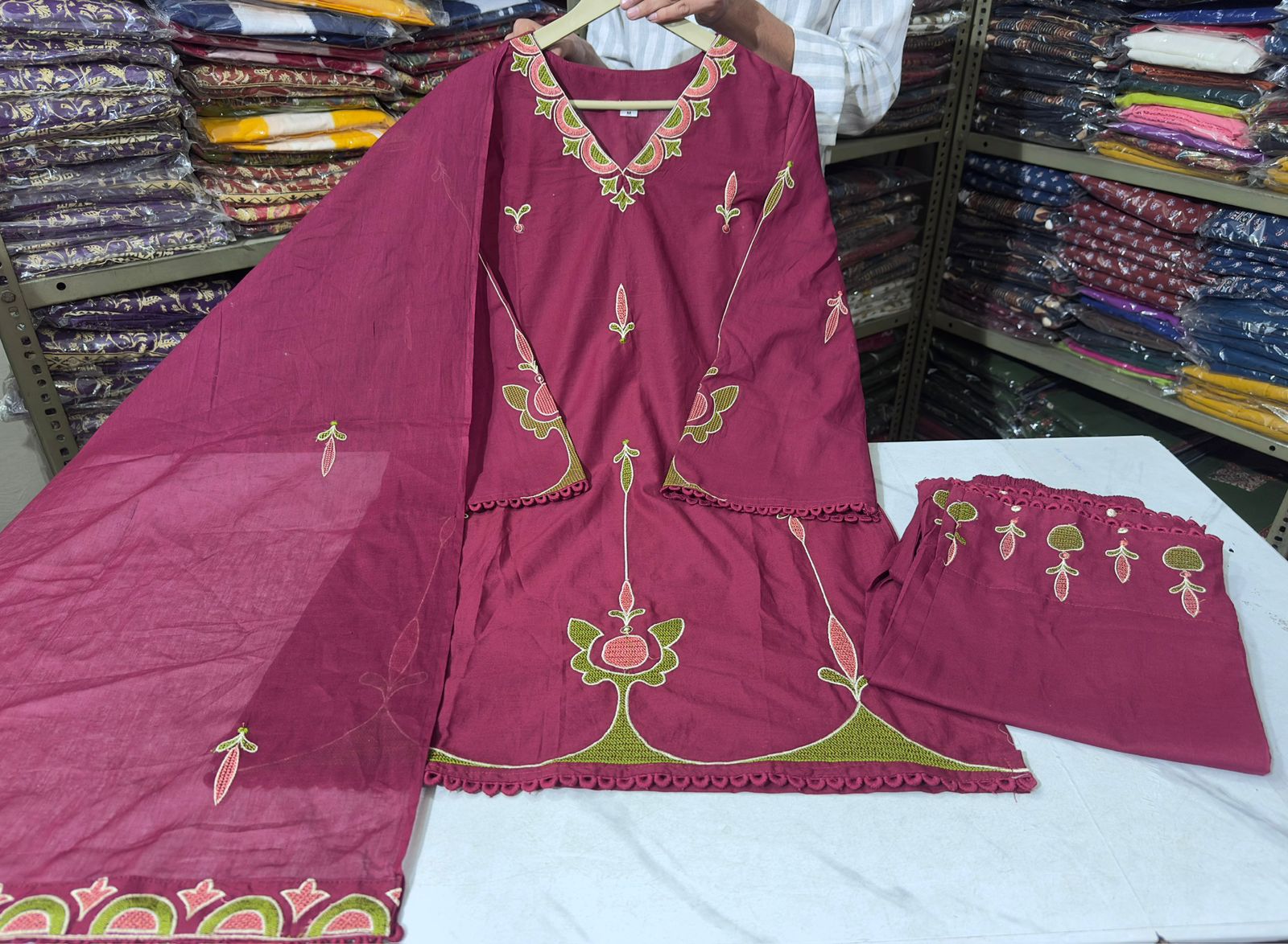 Embroidered Kurta Set