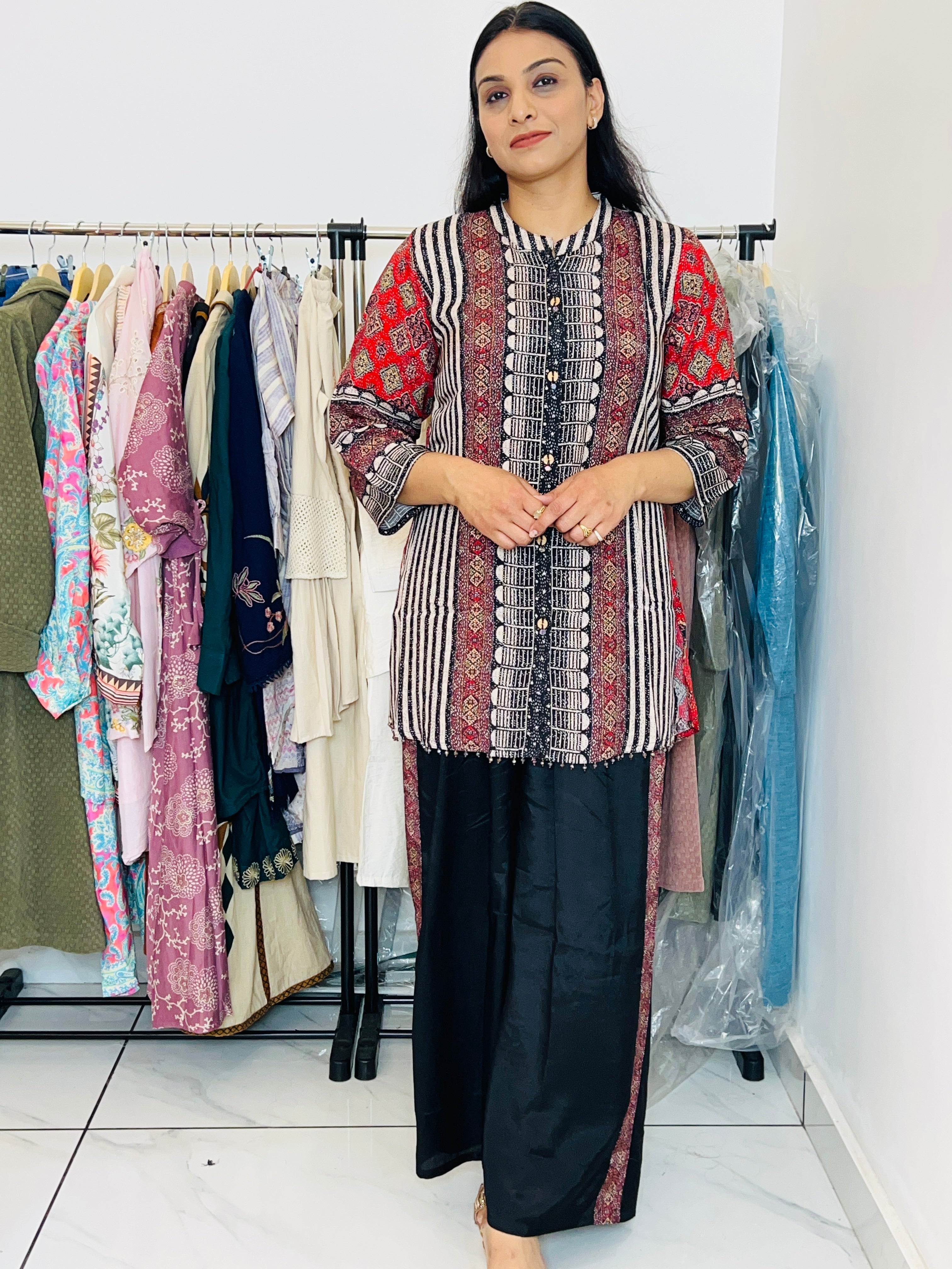 Ajrakh Print Coord set