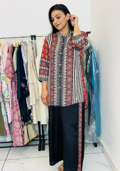 Ajrakh Print Coord set