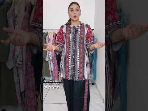 Ajrakh Print Coord set